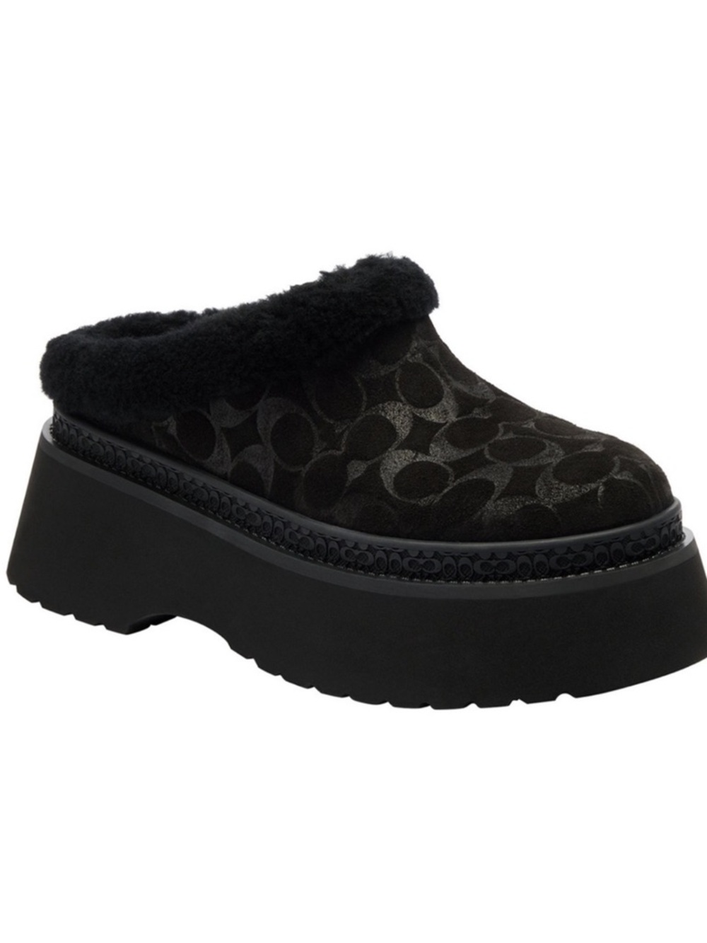 COACH Women's Cecelia Slip-On Platform Clogs
